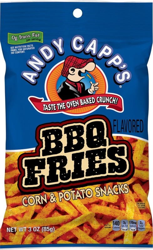 Andy Capp's Corn & Potato Snacks, Bbq Fries Flavored 3 Oz