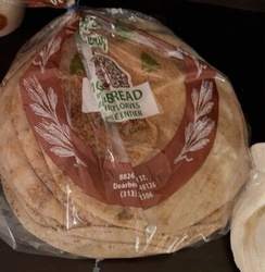 Cedar Bakery Wheat Pita Bread