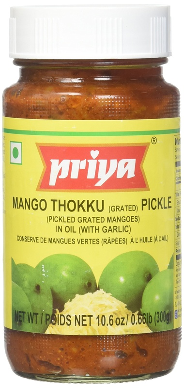 Priya Mango Thokku Pickle With Garlic, 300 G