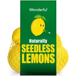 Wonderful Seedless Lemons 1 Lb Net