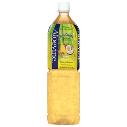 Aloevine Aloe Vera Drink, Refreshing, Pina Colada 50.7 Fl Oz