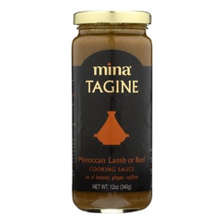 Mina Tagine Moroccan Lamb Or Beef Cooking Sauce, 12 Oz