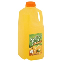 Orchard Pure 100% Orange Juice From Concentrate Half Gallon Plastic Jug