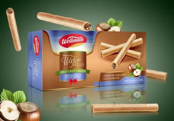 Wellmade Hazelnut Wafers