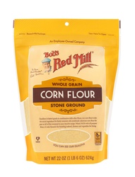 Bob's Red Mill Corn Flour, Whole Grain, Stone Ground 22 Oz