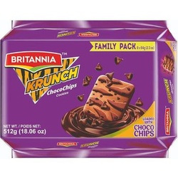 Britannia Tiger Krunch Choco Chips Cookies