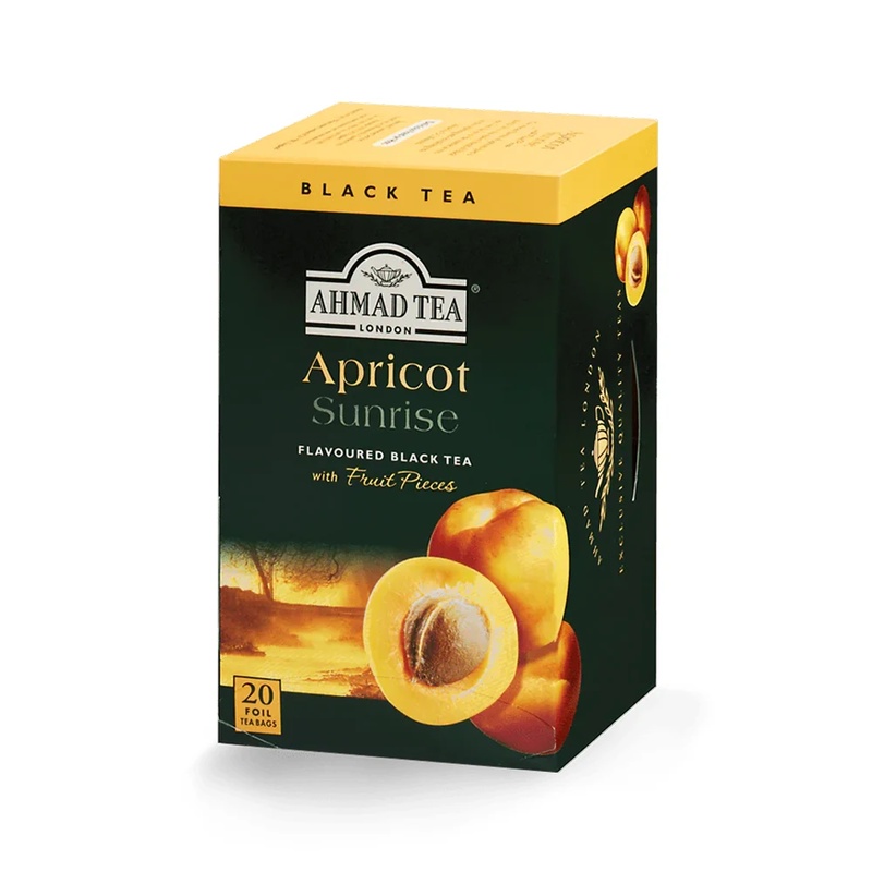 Ahmad Tea Apricot Sunrise Flavored Black Bags
