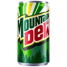 Mtn Dew Mountain Soda Citrus 7.5 Fl Oz Can