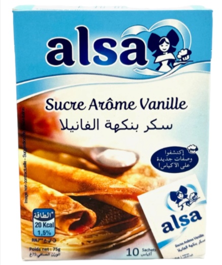 Alsa Sugar Vanilla Flavored