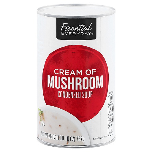 Essential Everyday Condensed Soup, Cream Of Mushroom 26 Oz