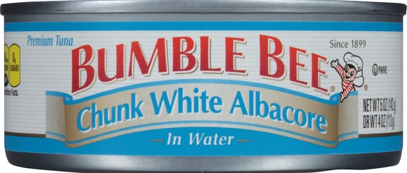 Bumble Bee Chunk White Albacore Tuna In Water 5 Oz. Can