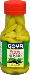 Goya Peppers, Hot Pickled 6 Fl Oz