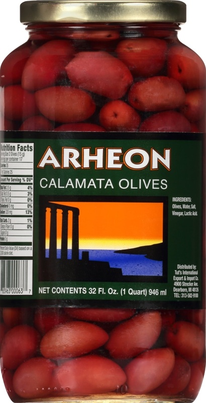 Arheon Black Calamata Olives