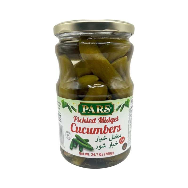 Pars Pickled Midget Cucumbers - Khiar Shoor