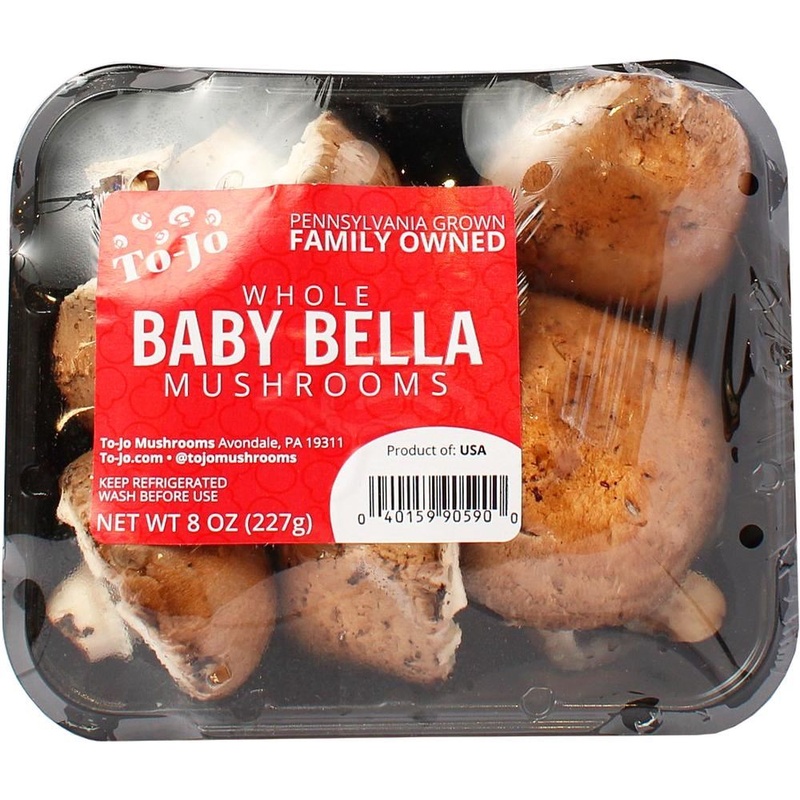 Country Fresh Mushroom Mushrooms, Baby Bella 8 Oz