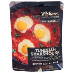Wild Garden Tunisian Shakshouka, All Natural, Simmer Sauce, Mild