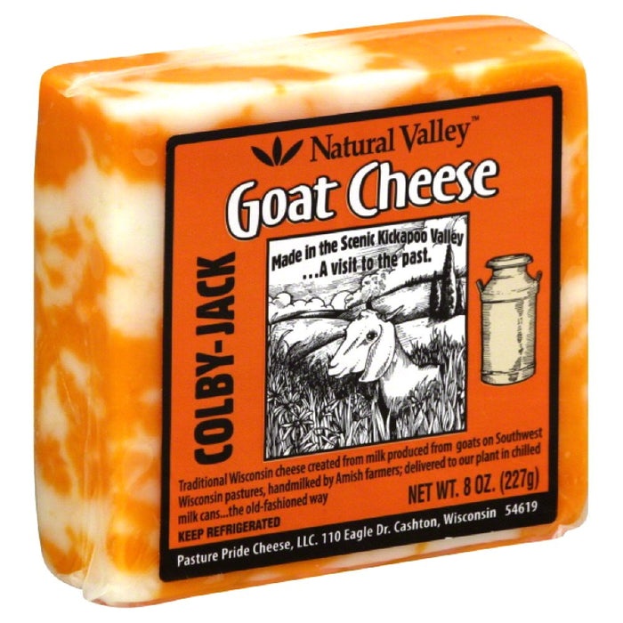 Natural Valley Cheese, Goat, Colby Jack 8 Oz