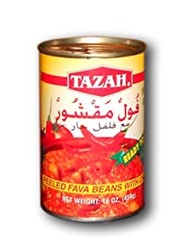 Tazah Peeled Fava Beans With Chili