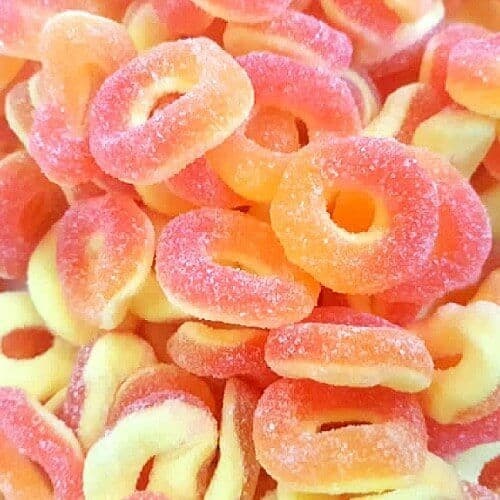 Peach Rings 100 G