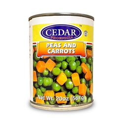 Cedar Green Peas & Carrots