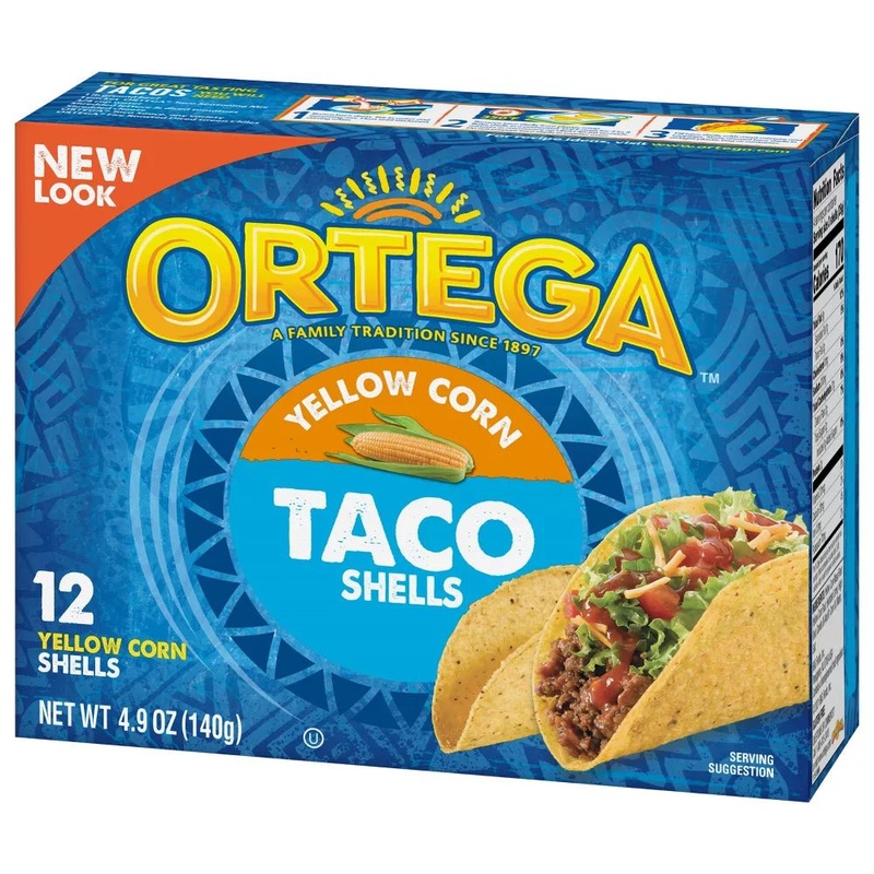Ortega Yellow Corn Taco Shells - 4.9oz/12ct