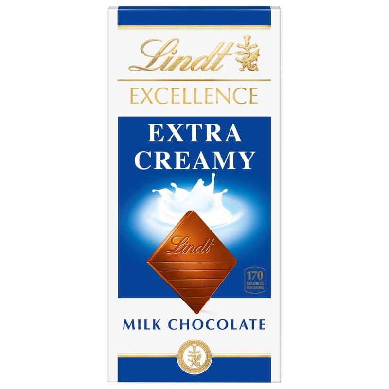 Lindt Excellence Extra Creamy Milk Chocolate 3.5 Oz Bar