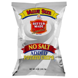 Better Made No Salt Added Potato Chips