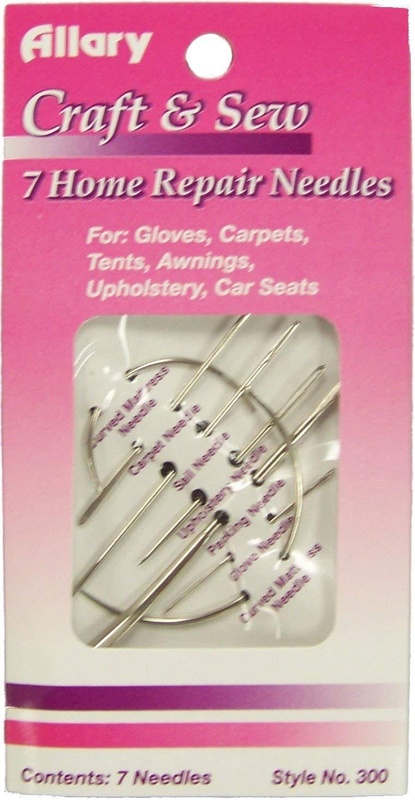 Allary Home Repair Needles 7/Pkg-Assorted