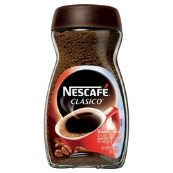 Nescafe Clasico, Dark Roast Instant Coffee, 7 Oz. Jar