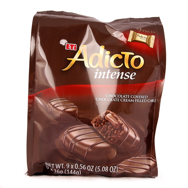 ETi Adicto Intense Chocolate Brownie 5.08 Oz (144 Gr)