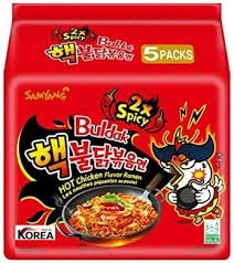 2X Spicy Chicken Ramen 5 Pack