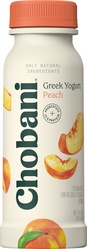 Chobani Peach Flavored Greek Yogurt Drink - 7 Fl Oz