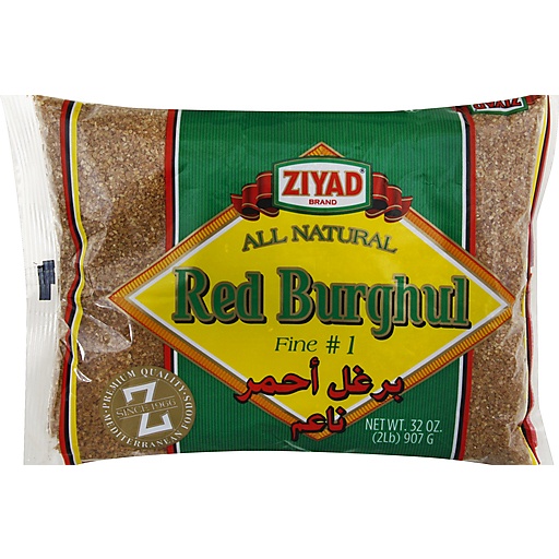 Ziyad Burghul, Red, Fine No. 1 32 Oz