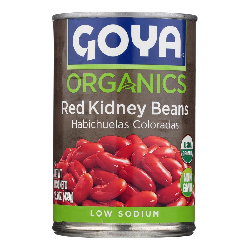 Goya Organic Red Kidney Beans 15.50 Oz
