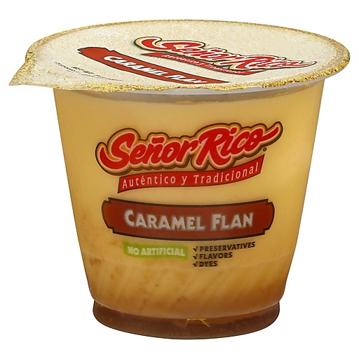 Senor Rico Senor Caramel Flan 8.00 Oz