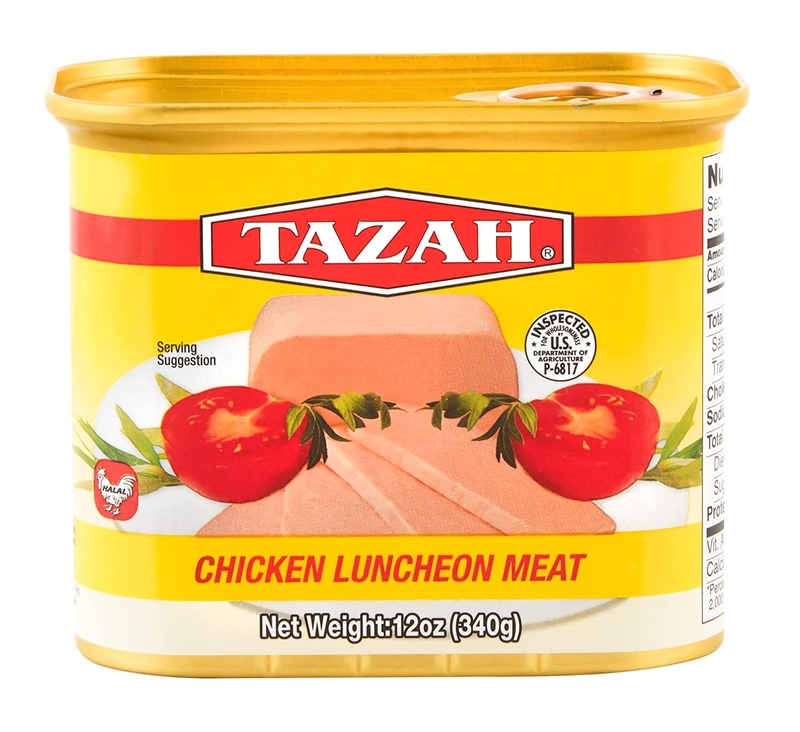 Tazah Halal Chicken Luncheon Carne 12 Oz, 11.99 Oz