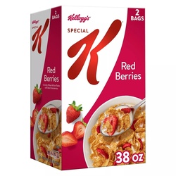 Kellogg's Special K Cold Breakfast Cereal, Red Berries, 38 Oz