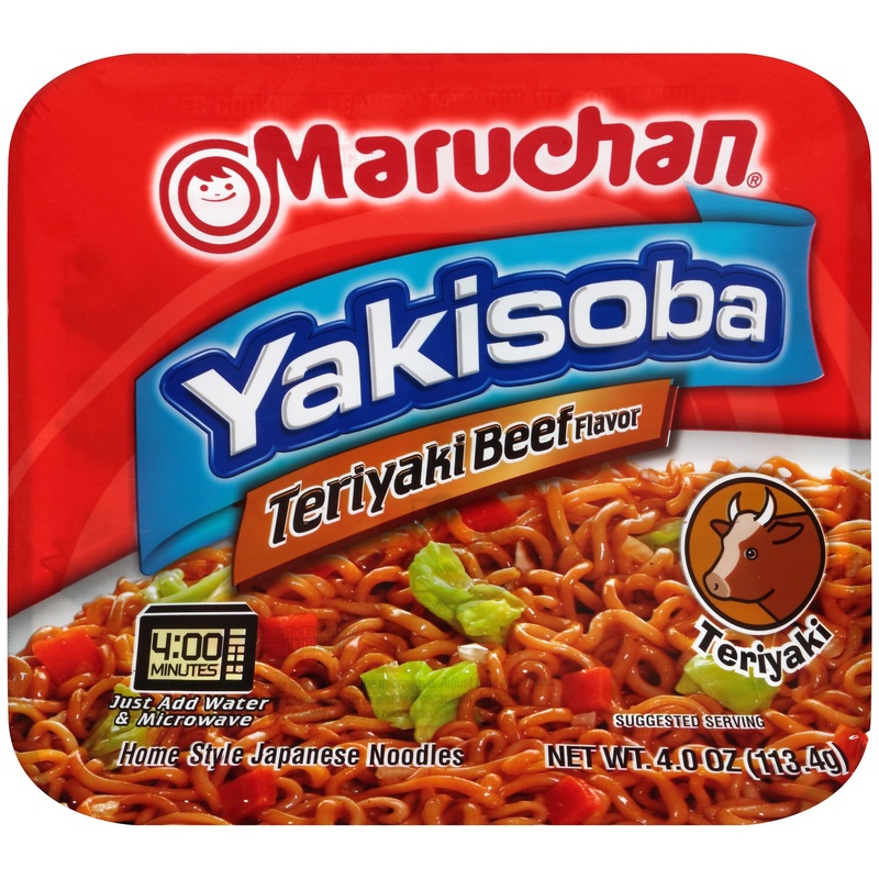 Maruchan Yakisoba Teriyaki Beef Flavor Japanese Noodles