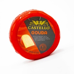 Castello Round Gouda Red Wax