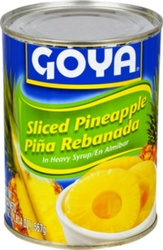 Goya Sliced Pineapple In Heavy Syrup