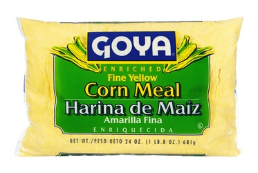Goya Corn Meal, Enriched, Fine Yellow 24 Oz