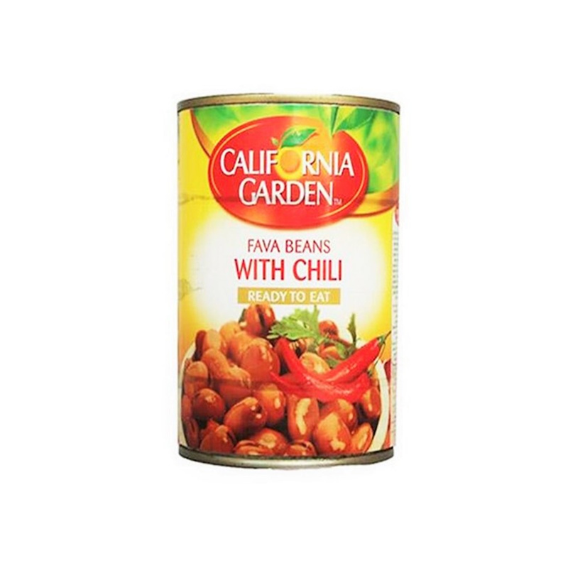 California Garden Fava Beans With Chili