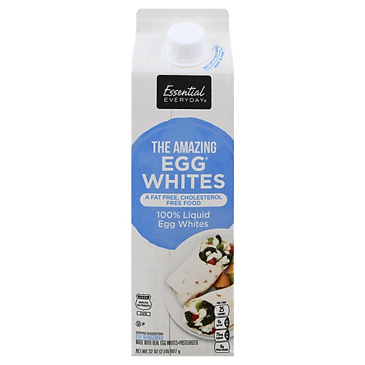 Essential Everyday Egg Whites, 100% Liquid 32 Oz
