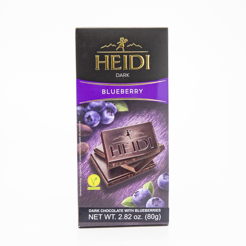 Heidi Chocolaterie 2.82 Oz Dark Blueberry Chocolate