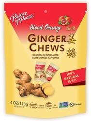 Prince Of Peace Ginger Chews Blood Orange - 1 Each-4 Oz