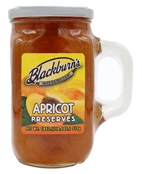 Blackburns Syrup Preserves, Pure, Apricot 180 Oz