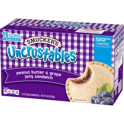 Smucker's Uncrustables Frozen Peanut Butter & Grape Jelly Sandwich