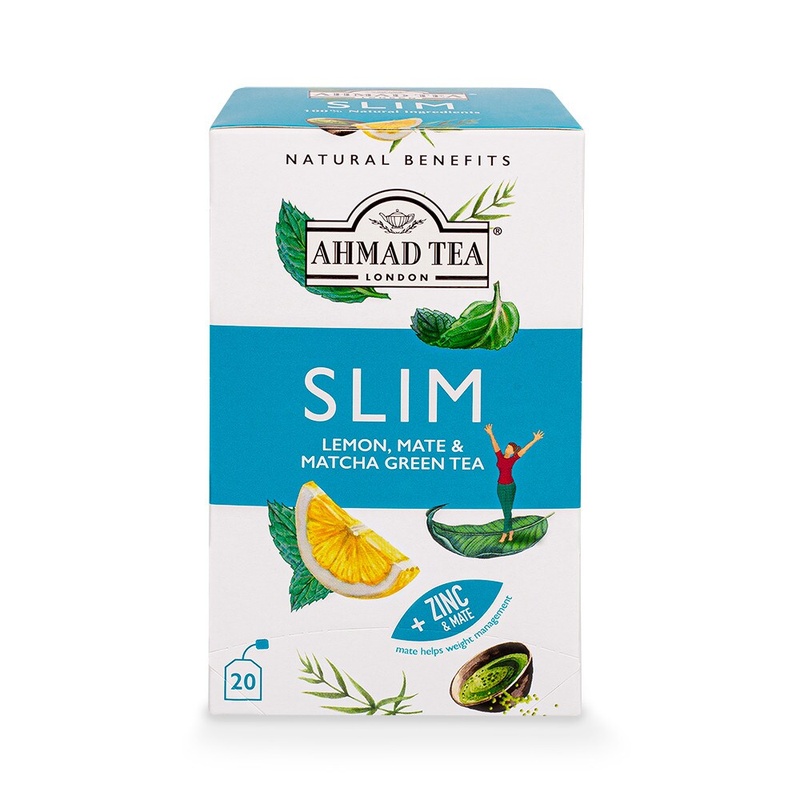 Ahmad Tea Slim Lemon Mate & Matcha Green 20 Bags