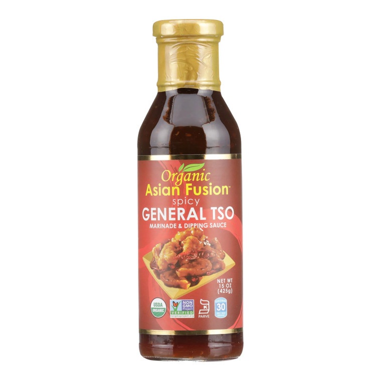 Asian Fusion Organic Marinade & Dipping Sauce Spicy General Tso