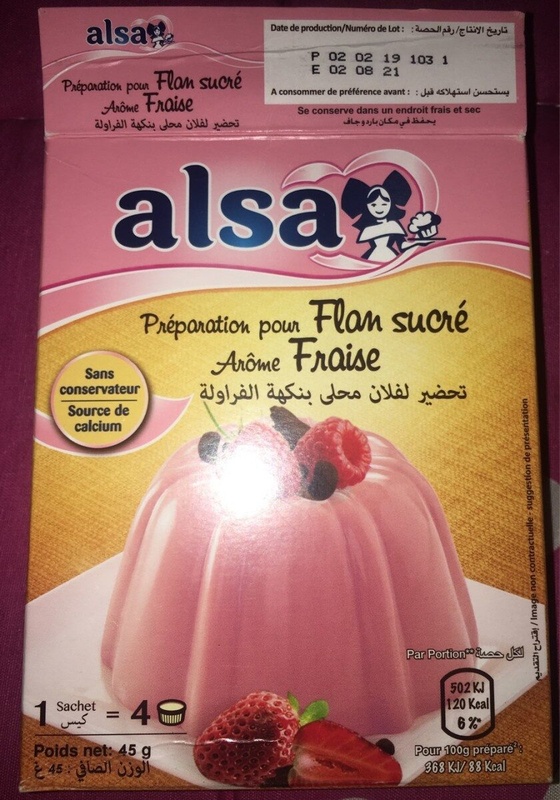 Flam Sucre Fraise 45 G